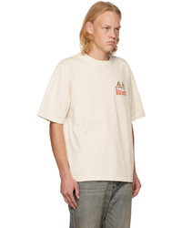 Rhude Off White Printed T Shirt