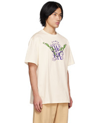 Wooyoungmi Off White Printed T Shirt