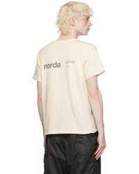 Norda Off White Printed T Shirt