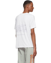 Vyner Articles Off White Recycled Polyester T Shirt