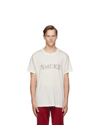 Amiri Off White Smoke T Shirt