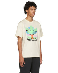 adidas Originals Off White Trefoil T Shirt