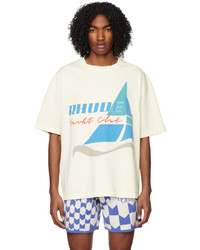 Rhude Off White Yacht Club T Shirt