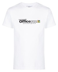 Saintwoods Office Print T Shirt