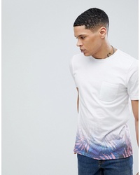 Another Influence Ombre Tropical Print T Shirt