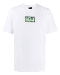 Diesel Only The Magic Logo Embroidered T Shirt
