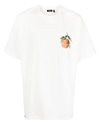 FIVE CM Orange Smiley Graphic Print T Shirt