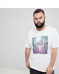 Jack & Jones Originals Plus Size T Shirt With City Print