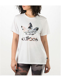 Bondgenoot Minachting versterking adidas Originals Rita Ora Kimono Print Boyfriend T Shirt, $50 | Finish Line  | Lookastic