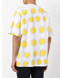 Christopher Kane Oversize All Over Printed Sun T Shirt