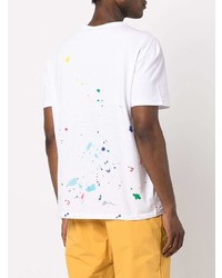 Polo Ralph Lauren Paint Splatter Bear Print T Shirt