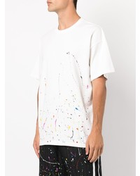 Mostly Heard Rarely Seen Paint Splatter Cotton T Shirt