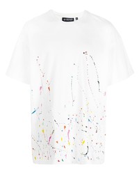 Mostly Heard Rarely Seen Paint Splatter Cotton T Shirt