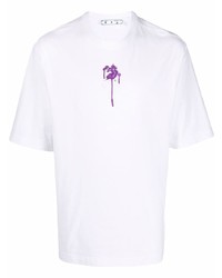 Off-White Paint Splatter T Shirt
