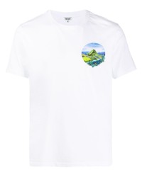 Kenzo Painted Landscape T Shirt