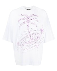Palm Angels Palm Galaxy Print T Shirt