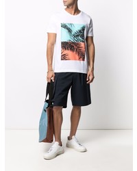 Tommy Hilfiger Palm Print Organic Cotton T Shirt