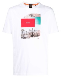 BOSS Palm Springs Print T Shirt
