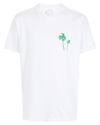 OSKLEN Palm Tree Print T Shirt