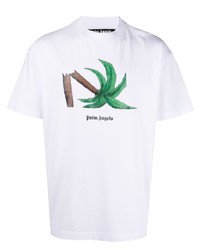 Palm Angels Palm Tree Print T Shirt