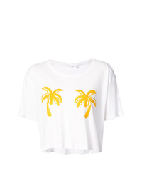 A.L.C. Palm Tree Print T Shirt