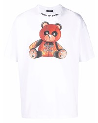 Vision Of Super Panda Print Logo T Shirt