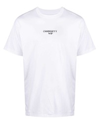 Carhartt WIP Panic Short Sleeve Logo T Shirt