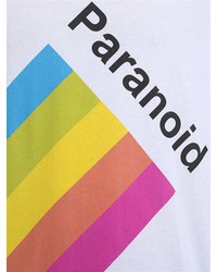 Paranoid Print Cotton Jersey T Shirt