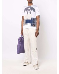 Junya Watanabe Patch Detail Short Sleeved T Shirt