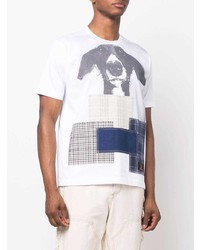 Junya Watanabe Patch Detail Short Sleeved T Shirt