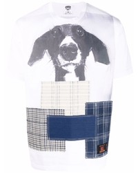 Junya Watanabe Patch Detail Short Sleeved T Shirt