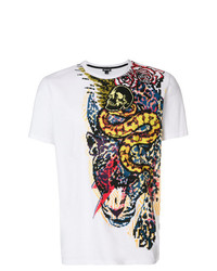 Just Cavalli Patterned T Shirt