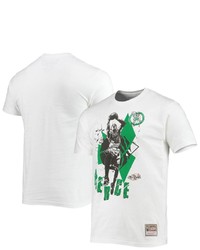 Mitchell & Ness Paul Pierce White Boston Celtics Suite Sensations Player T Shirt
