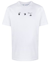 Off-White Peace Worldwide Print T Shirt