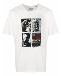Barbour Photograph Print Cotton T Shirt
