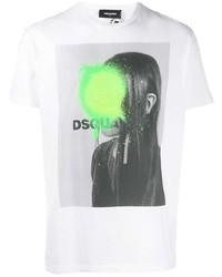 DSQUARED2 Photographic Print T Shirt