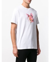 Ps By Paul Smith Pig Print T Shirt