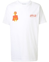 Off-White Pivot Print Short Sleeve T Shirt
