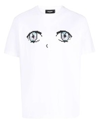 DSQUARED2 Pixel Eye Print T Shirt