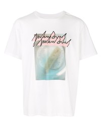 Julien David Pixelated Graphic T Shirt