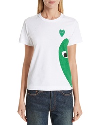 Comme des Garcons Play Half Heart Graphic Tee