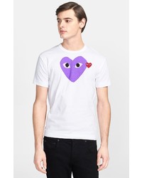 Comme des Garcons Play Heart Slim Fit Print T Shirt