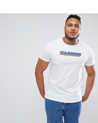 ASOS DESIGN Plus T Shirt With And Yasss Text Print