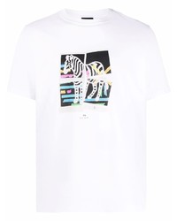 PS Paul Smith Polaroid Zebra T Shirt