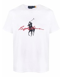 Polo Ralph Lauren Polo Pony Logo Print T Shirt