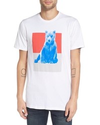 Altru Pop Bear Graphic Crewneck T Shirt