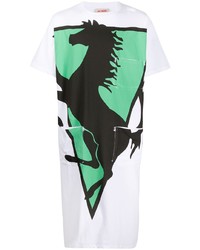 Raf Simons Prancing Horse Mid Length T Shirt