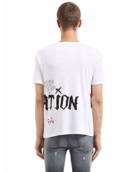 Faith Connexion Print Lightweight Cotton Jersey T Shirt
