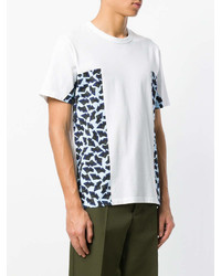 Marni Print Panelled T Shirt