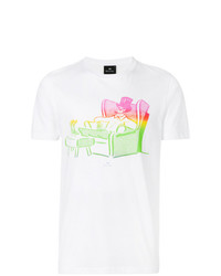 Ps By Paul Smith Print Short Sleeve T Shirt